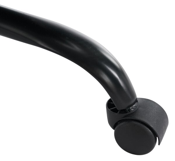 KONDELA Scaun de birou/gaming, negru, ţesătură Velvet, portanţă 150 kg, SALOP