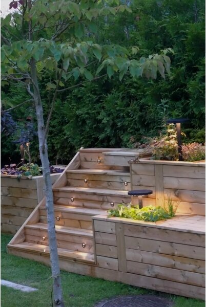Markslöjd 107289 - Corp de iluminat LED încastrat pentru exterior GARDEN24 LED/0,8W/24V IP44 negru