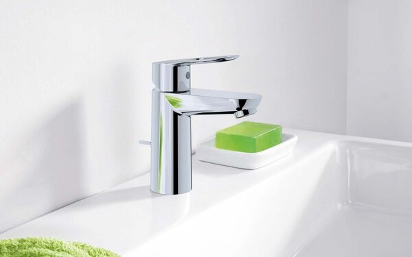 Baterie baie lavoar marimea S Grohe Bauloop,monocomanda, furtune flexibile,crom -23335000