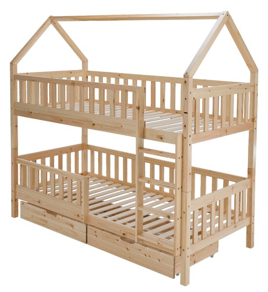 KONDELA Pat supraetajat Montessori, natural, VENITA TYP 2