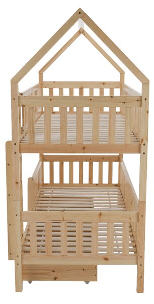 KONDELA Pat supraetajat Montessori, natural, VENITA TYP 2