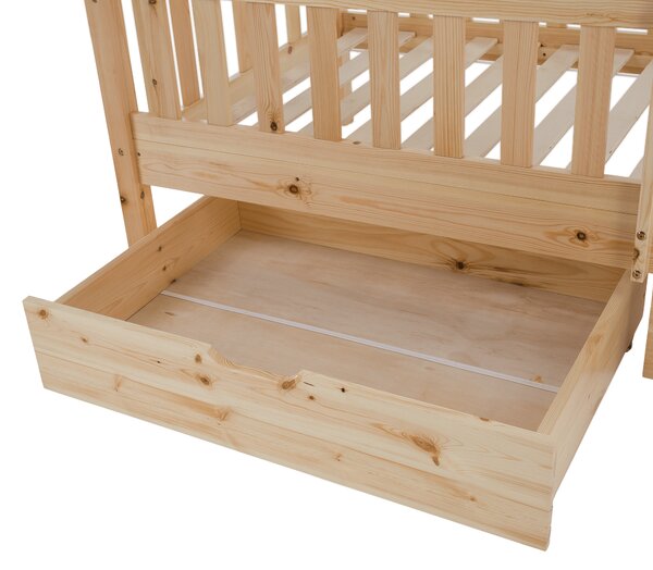 KONDELA Pat supraetajat Montessori, natural, VENITA TYP 2