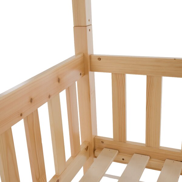 KONDELA Pat supraetajat Montessori, natural, VENITA TYP 2