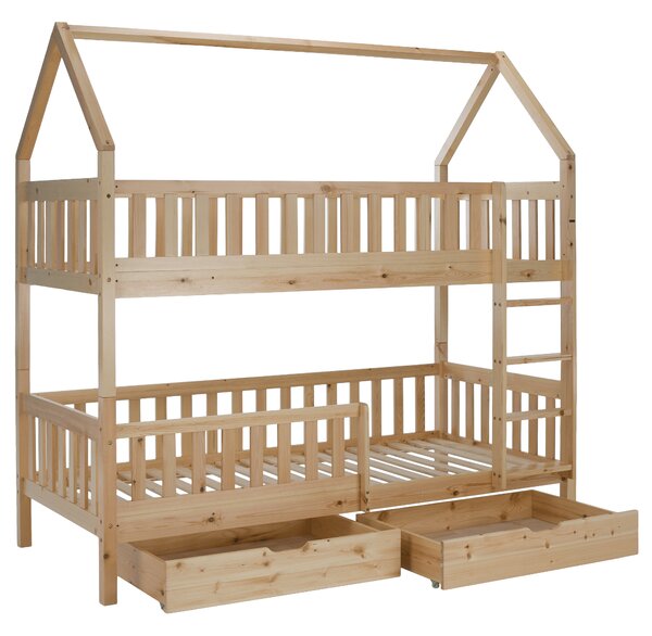 KONDELA Pat supraetajat Montessori, natural, VENITA TYP 2