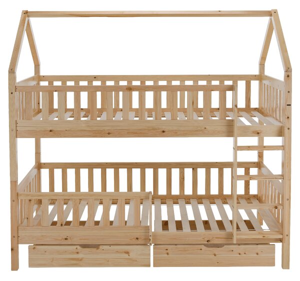 KONDELA Pat supraetajat Montessori, natural, VENITA TYP 2