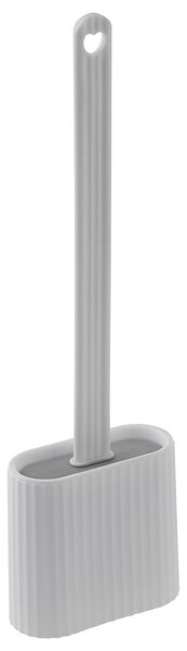 Aqualine Sapho, perie silicon pentru toaleta in picioare, alba, TF010