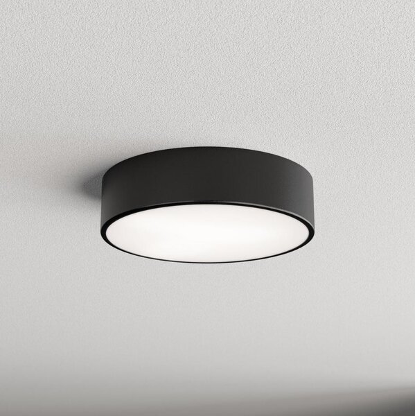 Plafonieră CLARE 2xE27/40W/230V d. 30 cm negru Brilagi