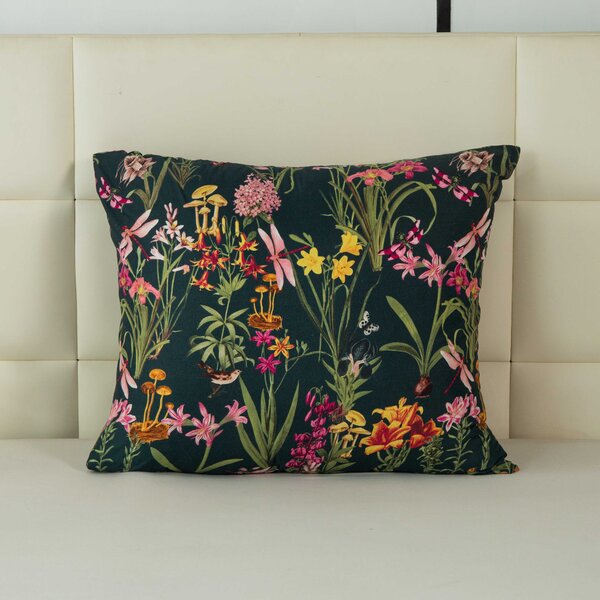 Fata de perna din microfibra MYSTIC GARDEN 70x90 cm verde inchis