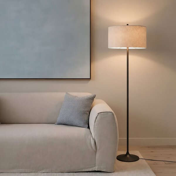 Lampadar Belid, Soft, dormitor, Țesătură / Textil, Scandinavă