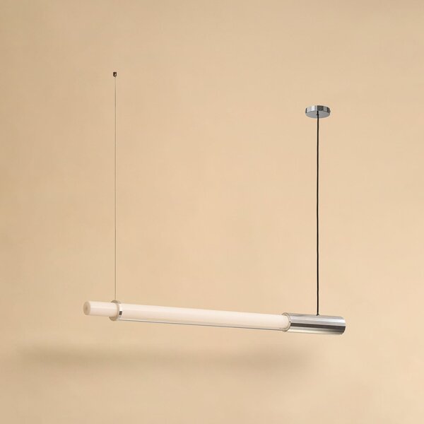 Lustră Pendul DCW, In Fine, reglabil, Metalic, Aluminiu, Design