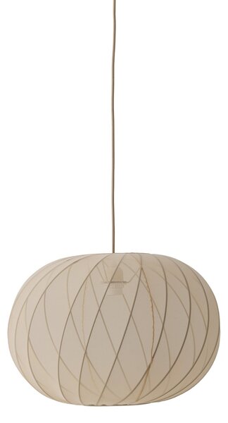 Lustră Pendul Bloomingville, Piola, reglabil, Bej, Sala de mese, Țesătură / Textil, Scandinavă