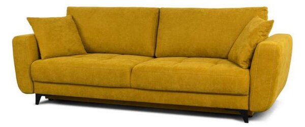 Canapea extensibila KARISA, stofa verde inchis - Element 12, 246x111x93 cm