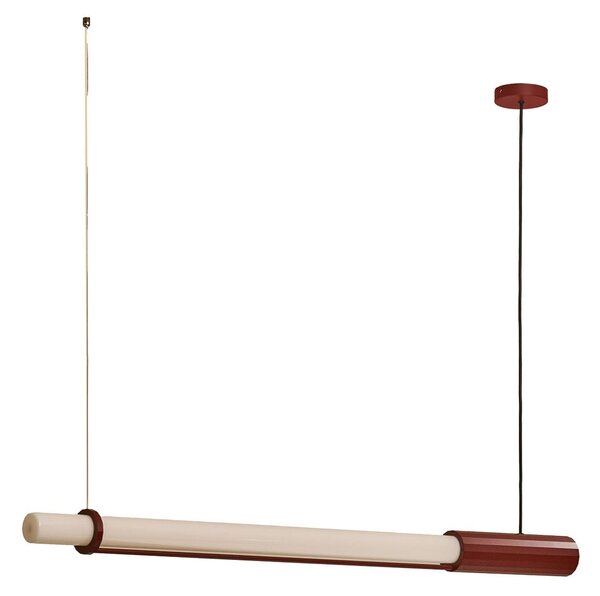 Lustră Pendul DCW, In Fine, reglabil, Roșu, Aluminiu, Design