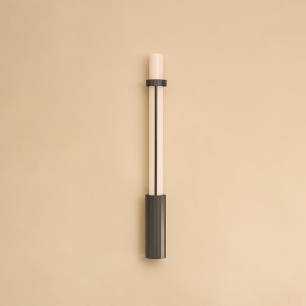 Lampă de perete DCW, In Fine, reglabil, Gri, Aluminiu, Design
