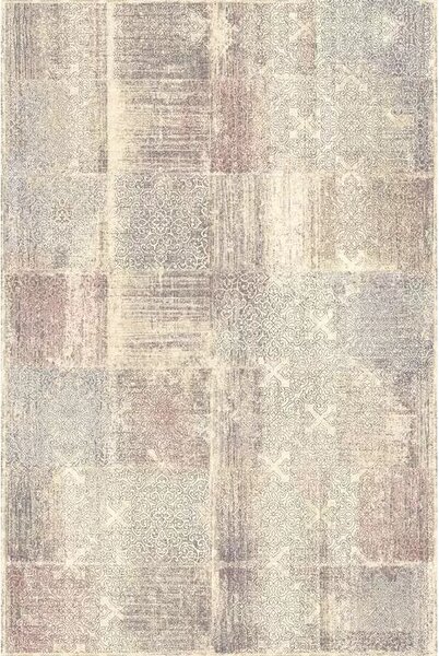Covor lana Egeria multicolor patratele Selectează mărime: 160 X 240