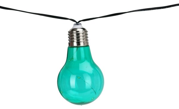 Lanț solar ProGarden becuri colorate, 2 m , 10 x 5LED