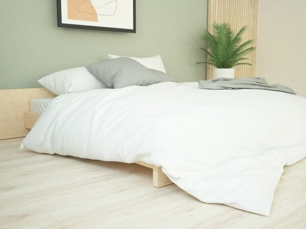 Lenjerie de pat Colectia Parma, Bumbac 100%, Ranforce, 1 persoana, cearsaf de pat 140×240 cm ; husa pilota 140×210 cm; 1 fata de perna 50×70 cm
