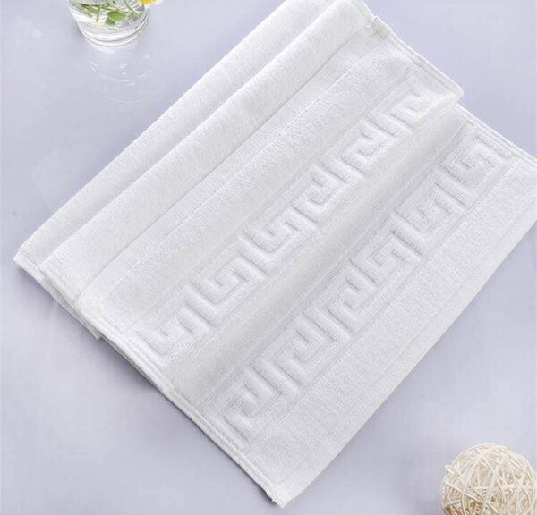 Prosop Cotton Deluxe Home & Hotel – Greek Border, Bumbac 100%, 50×90 cm, 500g/mp
