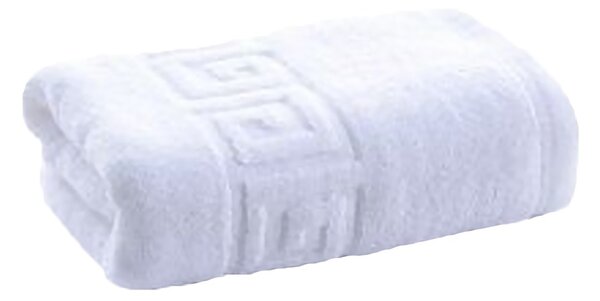 Set 3 Prosoape Cotton Deluxe Home & Hotel – Greek Border, Bumbac 100%, 70×130 cm, 500g/mp