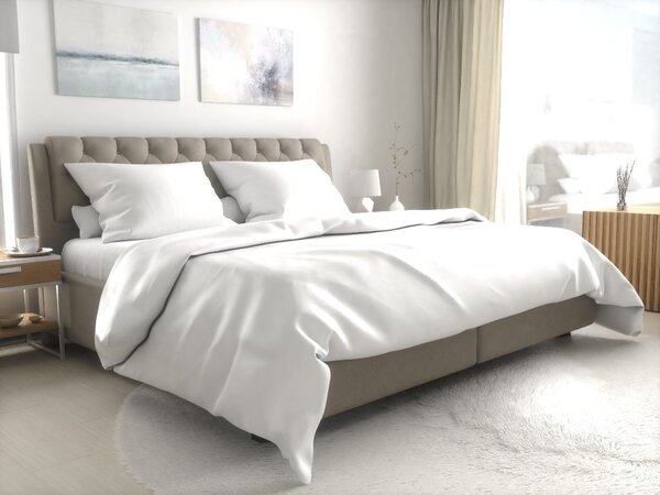 Lenjerie de pat Colectia Parma, Bumbac 100%, Ranforce, 1 persoana, cearsaf de pat 140×240 cm ; husa pilota 140×210 cm; 1 fata de perna 50×70 cm