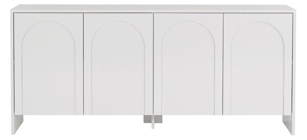 Comodă ARLEN, alb, PAL melaminat, 180x40x78 cm