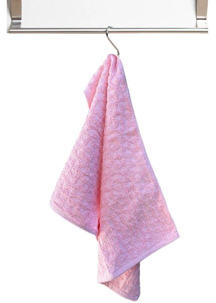 Prosop pentru copii KAPPA 40x60 cm roz, 100% bumbac