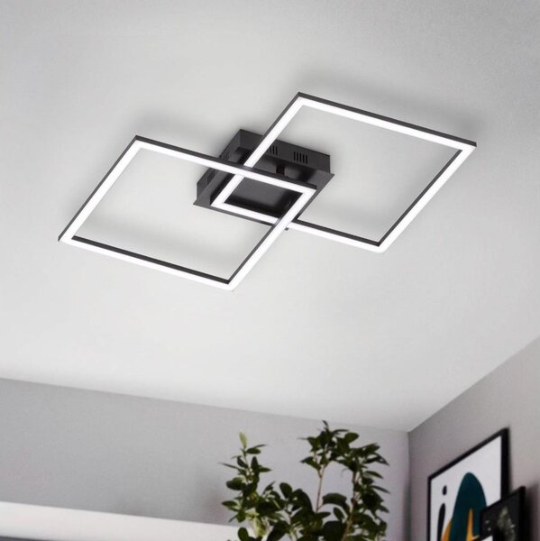 Lustră LED dimabilă aplicată Eglo 75553 PALMAVES LED/28W/230V 3000-6500K + telecomandă