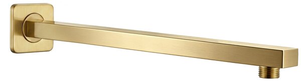 Braț de duș pătrat REA JS-9022BG 40cm Brush Gold