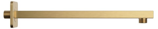 Braț de duș pătrat REA JS-9022BG 40cm Brush Gold