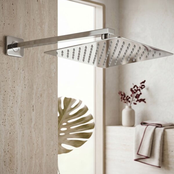 Pălărie de duș pătrată REA JS-P015 30cm Chrome