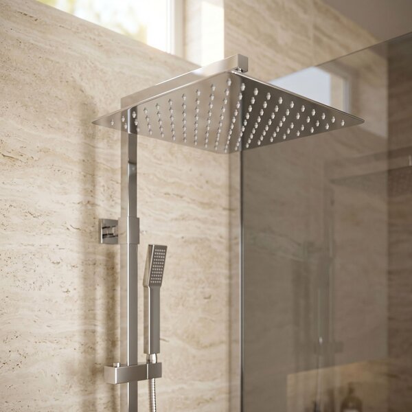 Pălărie de duș pătrată REA JS-P015 30cm Chrome
