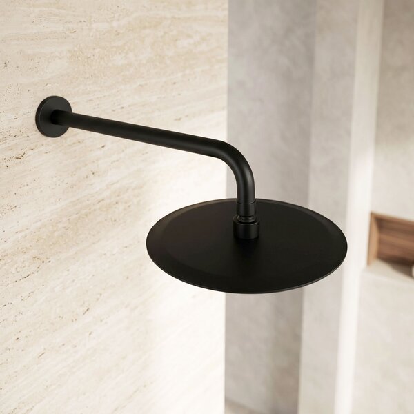 Cap de duș rotund REA JS-P014B 25cm Black