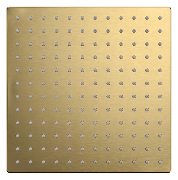 Pălărie de duș pătrată REA JS-P015BG 30cm Brush Gold