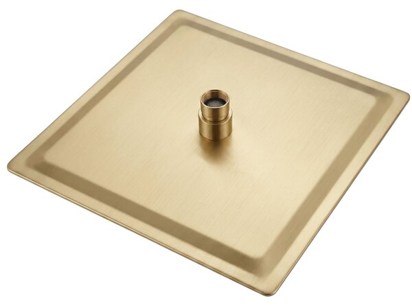 Pălărie de duș pătrată REA JS-P015BG 30cm Brush Gold