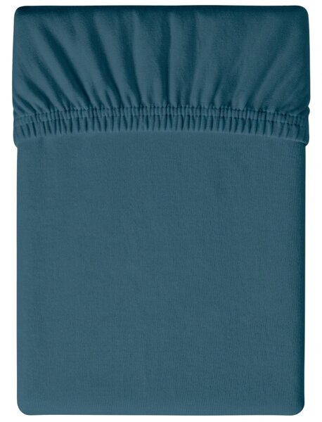 Cearsaf jersey petrol 180 x 200 cm