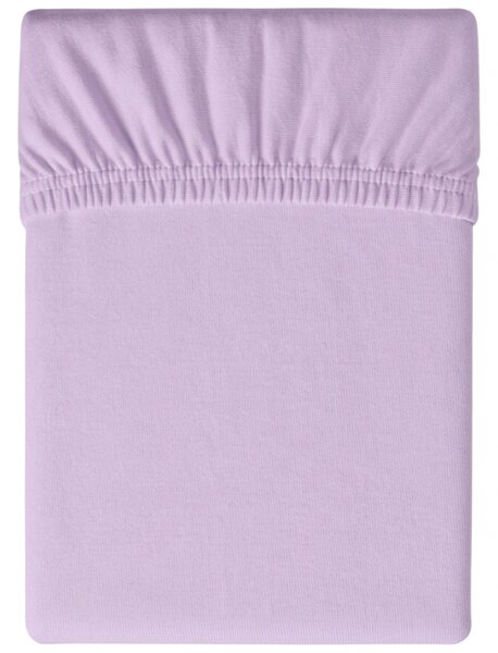 Cearsaf Jersey BASIC mov deschis 90 x 200 cm
