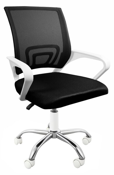 Scaun de birou Aga MR2073 Negru - Alb