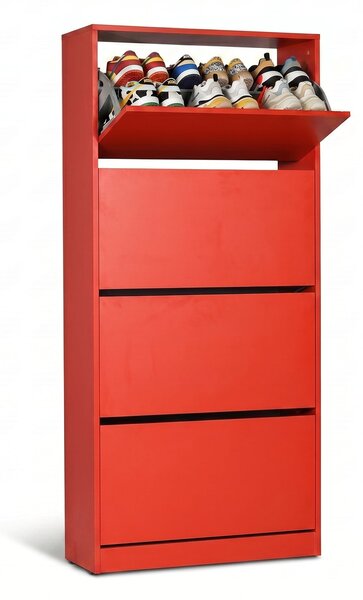 Pantofar Adore Max XL, 24 Perechi, 4 Compartimente, 73x157x26 cm
