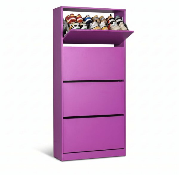 Pantofar Adore Max XL, 24 Perechi, 4 Compartimente, 73x157x26 cm