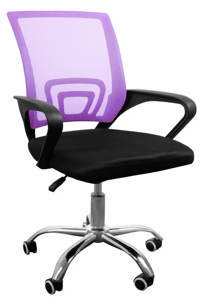 Scaun de birou Aga MR2077 Negru - Violet