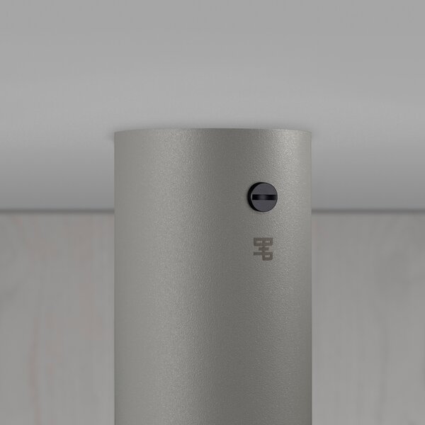 Buster + Punch Exhaust Surface Cross gri/negru, reglabil, Gri, Camera de zi / sufragerie, Aluminiu, Design