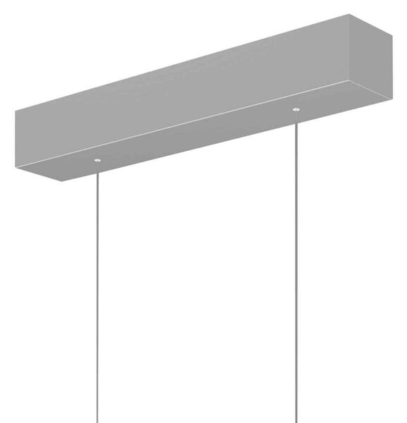Steinhauer Lampă suspendată LED Bande, sus/jos, oțel, 120 cm, CCT, dimabil, reglabil, Metalic, Camera de zi / sufragerie, Metal, Modern