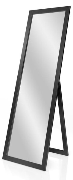 Oglindă de podea cu ramă neagră 46x146 cm Sicilia - Styler