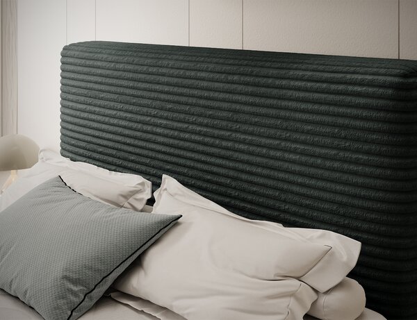 Pat boxspringbett Alamito verde inchis 120/200 cm