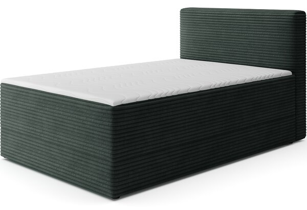 Pat boxspringbett Alamito verde inchis 120/200 cm