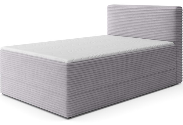 Pat boxspringbett Alamito gri deschis 120/200 cm