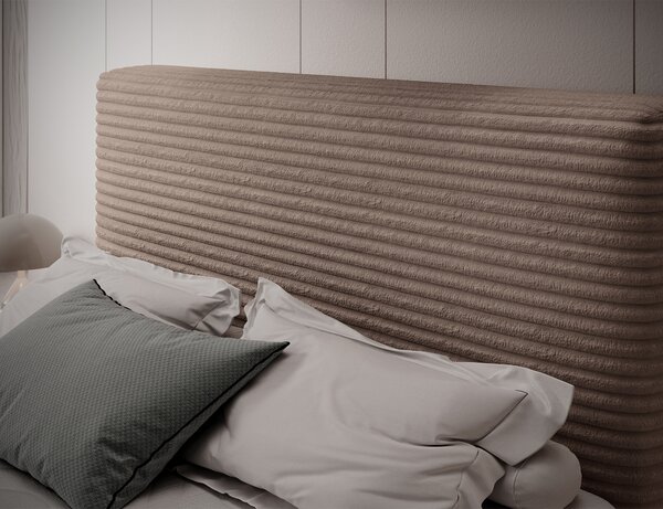 Pat boxspringbett Alamito maro deschis 120/200 cm
