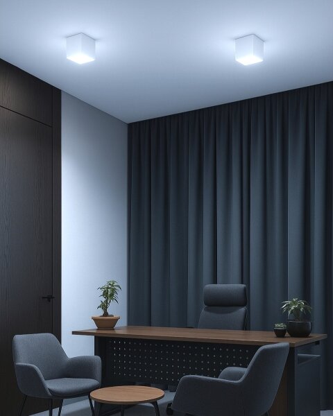Spot LED/5W/230V 3000/4000/6400K 7,5x7,5 cm alb