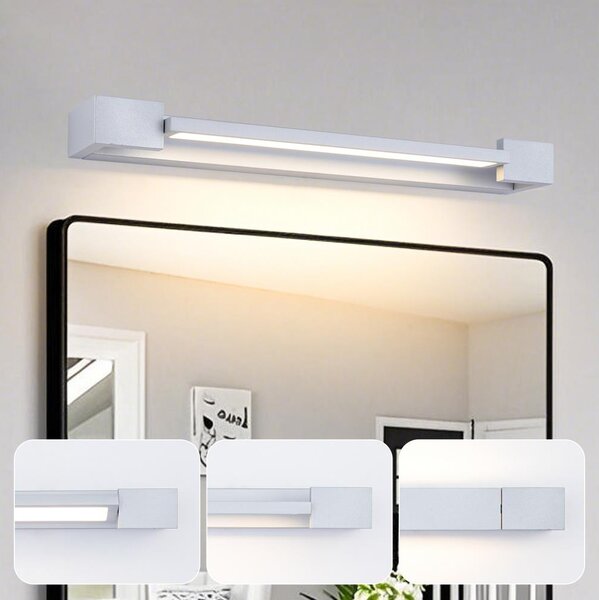 Brilagi-LED Oglindă iluminată pentru baie AQUA LINE LED/12W/230V, 45 cm, IP44, crom mat