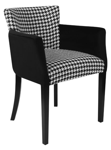 Scaun de dining cu model pepit Open
